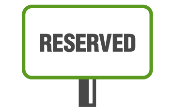 Reserved Parking Sign